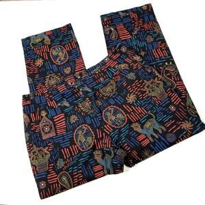 Chicos Design | Vintage Pants Artsy High Rise Cotton Made in Turkey Womens 16/3